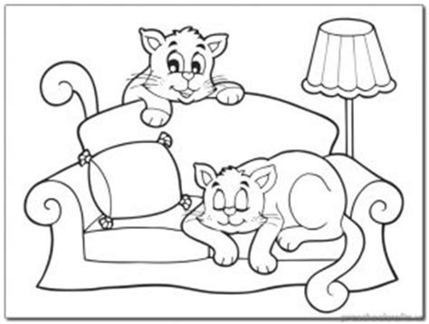 cat coloring pages  preschoolers preschool crafts