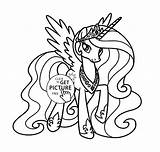 Pony Celestia Coloring Little Pages Princess Color Ausmalbilder Girls Drawing Printable Gta Kids Luna Online Clipartmag Prinzessin Print Popular Coloringpagesonly sketch template