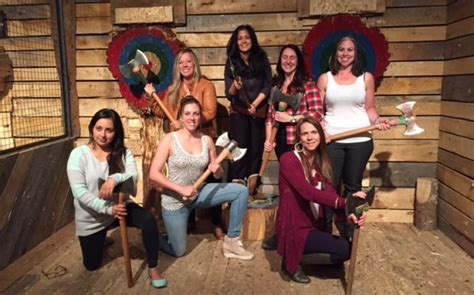axe throwing bar off to good start in halifax cbc news