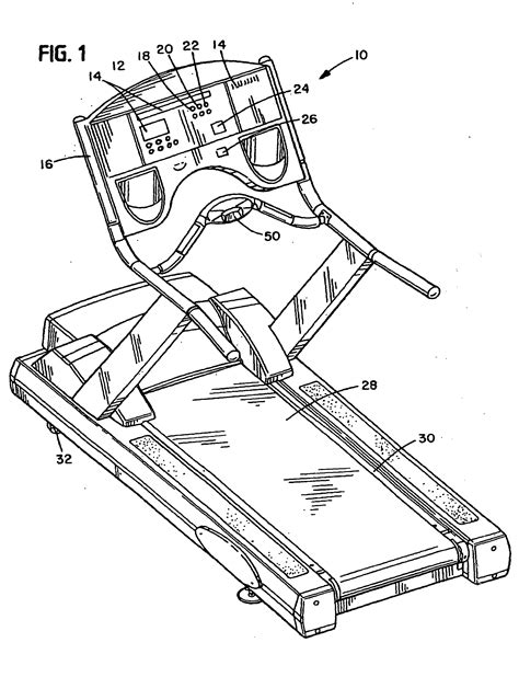 patent epb treadmill motor control google patents