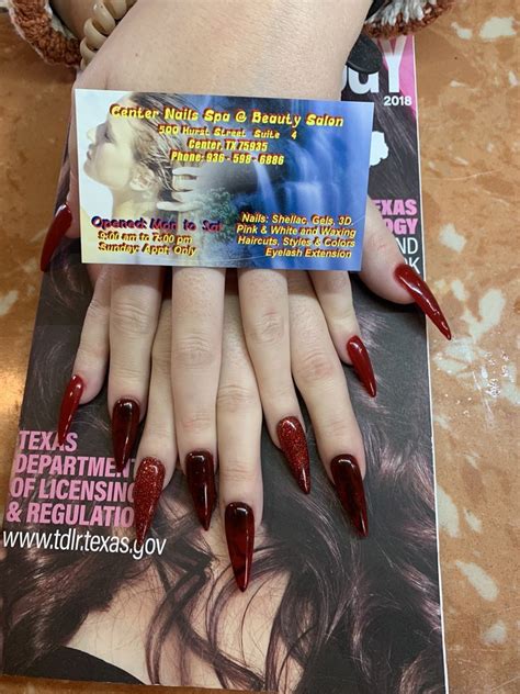 center nails spa beauty salon  hurst st center texas nail