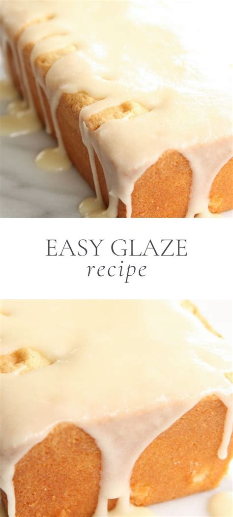 easy glaze recipe   easy glaze recipe glaze  cake glaze recipe
