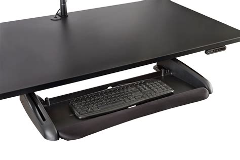 keyboard tray height adjustable desk avteq