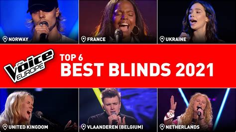 best blind auditions 2021 of the voice top 6 youtube