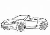 Mitsubishi Eclipse Spyder Coloring Kabriolet Kleurplaat Kolorowanka Colorear Colorare Porshe Kolorowanki Maserati Auta Disegni Encequiconcerne Druku Supercoloring Sketch Greatestcoloringbook Mamydzieci sketch template