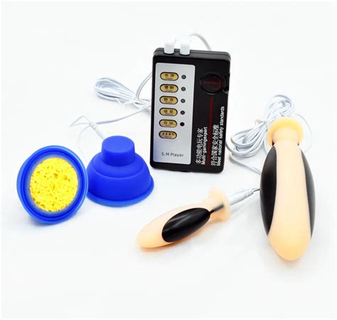 Zenbala Electro Shock E Stim Suction Breast Enhancer Enlarger Silicone