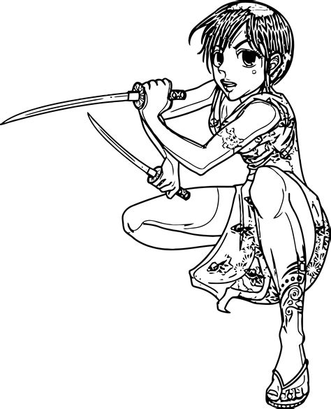 female warrior armor  god sketch coloring page