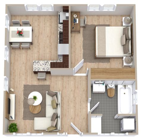 small house floor plan  bath