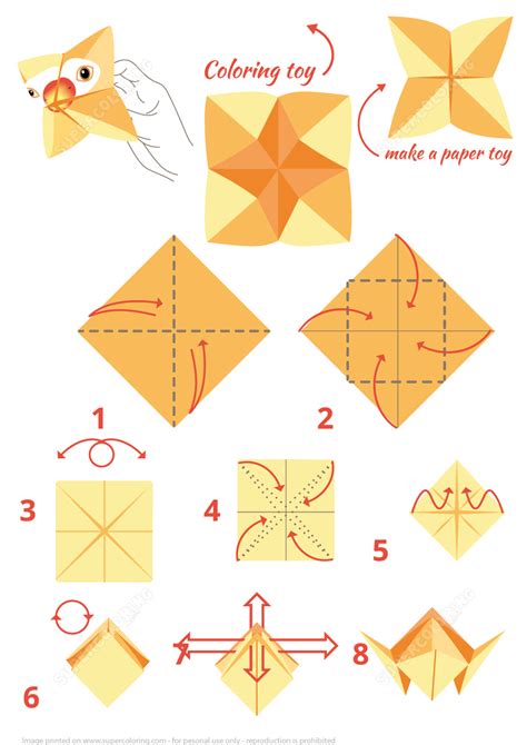 origami parrot instructions  printable papercraft templates