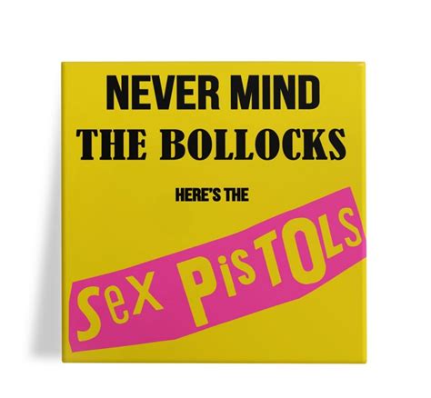 Azulejo Decorativo Sex Pistols Never Mind The Bollocks