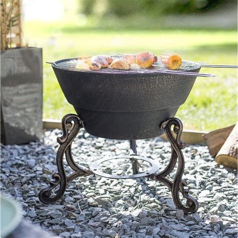 sol 72 outdoor corbin iron wood burning fire pit and reviews uk