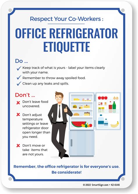 office refrigerator etiquette signs ubicaciondepersonascdmxgobmx