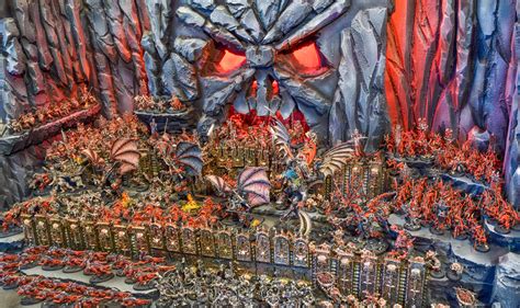 aos khorne army finished ready  fight bell  lost souls