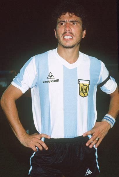Daniel Passarella Argentina Football Team 1982 World Cup National