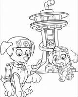Paw Patrol Coloring Template sketch template