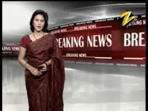 celebs exposure sexy milf newsreader of zee news mimansa