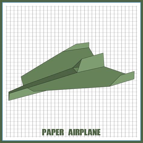 printable paper airplane templates     printablee