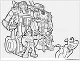 Rescue Bots Coloring Pages Fabulous Color Chase Bot Popular Coloringpagesonly sketch template