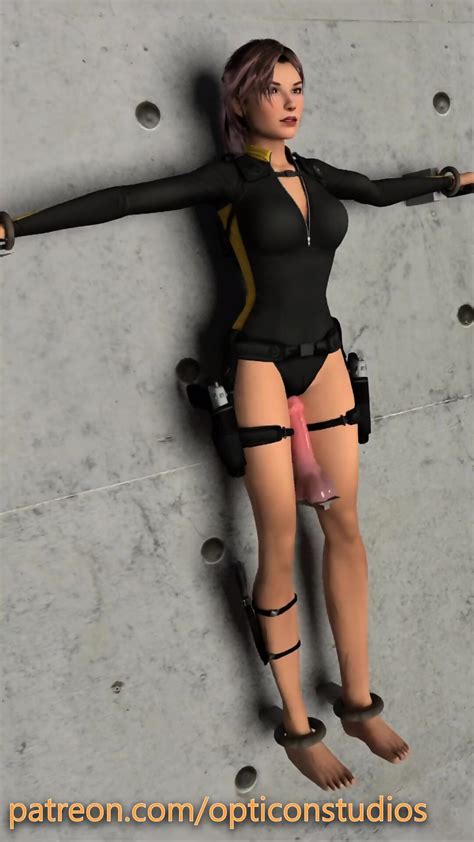 Lara Croft Tomb Raider Underworld Wetsuit Shackled Fucking