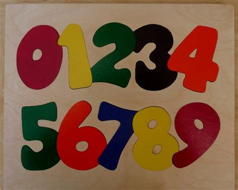 wood number puzzle jigsaw creations