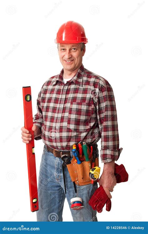male construction worker royalty  stock image image