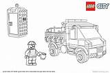 Lego City Coloring Pages Lineart Printable Kids sketch template