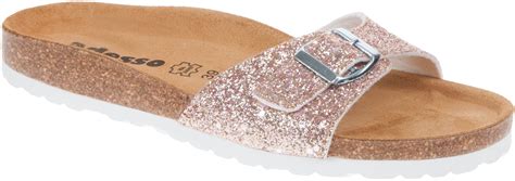 adesso kendal rose gold  mule sandals humphries shoes