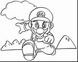 Bros Printable Mario Pages Coloring Getcolorings sketch template