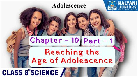 Class 8 Science Chapter 10 Part 1 Reaching The Age Of