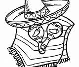 Mexican Coloring Hat Drawing Pages Drawings Food Hats Boy Ethnic Clipartmag Flag Trending Days Last sketch template