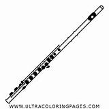 Flauta sketch template