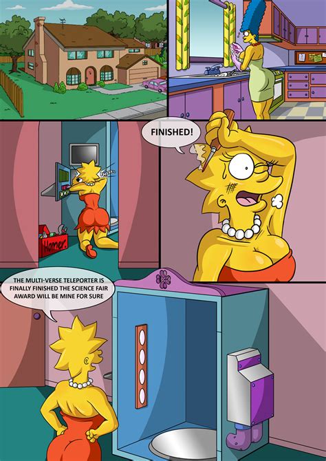 The Simpsons Into The Multiverse 1 Pag1 By Kogeikun