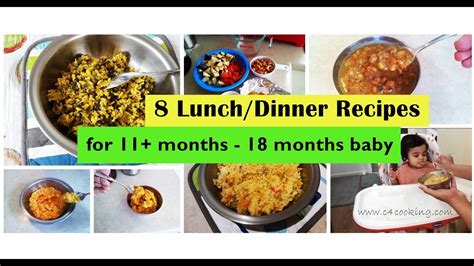lunchdinner recipes  months  months baby homemade