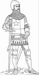 Coloring Knight Pages Printable Popular Coloringhome sketch template