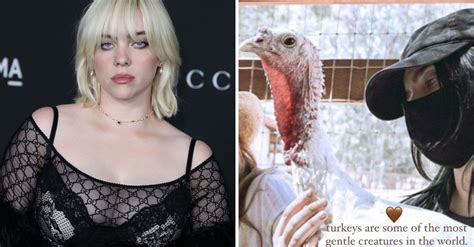 billie eilish asked  fans  reconsider eating turkey  thanksgiving vt