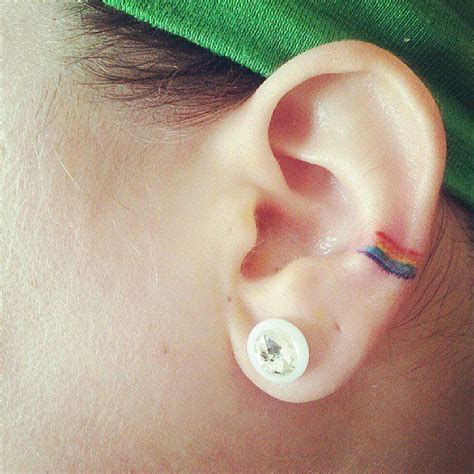 tiny tattoo idea 38 gorgeous gay pride tattoos your number one source for