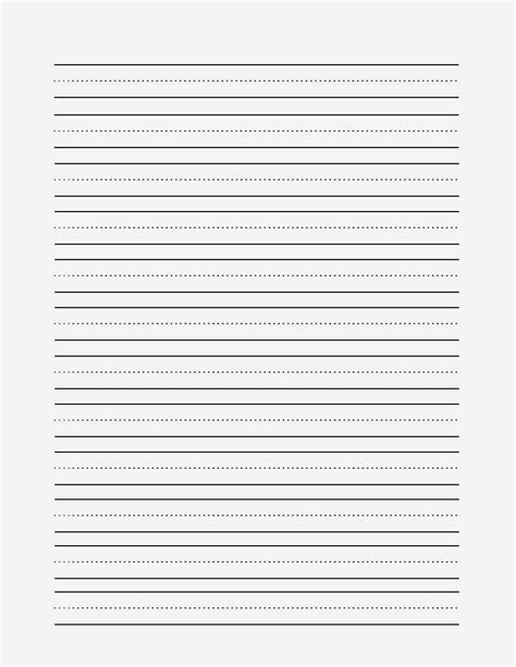 notebook paper template legalformsorg  grade blank writing paper