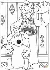 Gromit Wallace Coloring Pages Printable Cartoon Color Kids Book Colouring Sheet Character Print Sheets Drawing Und Ausmalbilder Zum Grand Choose sketch template
