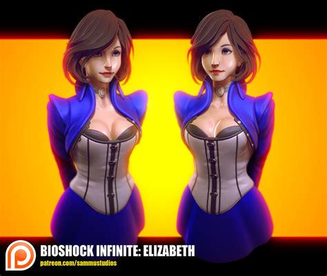 Bioshock Infinite Elizabeth By Cg Sammu On Deviantart