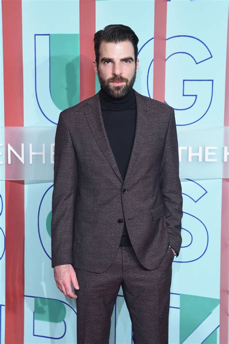 Zachary Quinto Is Your College Professor Fantasy At The Hugo Boss Prize