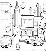 Colorir Comunidad Zona Desenhos Cidade Urbana Urbano Ciudades Paisagem Paisaje Cidades Educação Citta Mewarnai Perkotaan Rompecabezas Ggpht Geografia Espaço Folclore sketch template