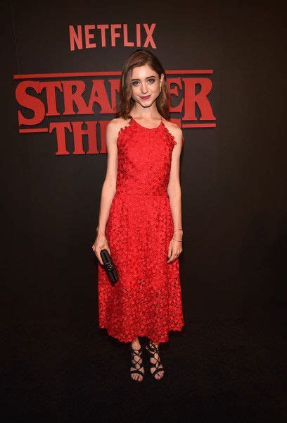 natalia dyer at the stranger things netflix premiere