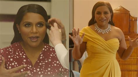 watch behind mindy kaling s oscars look from makeup to last looks