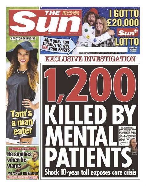 sun daily mail  mirror newspapers brain melters lazer horse