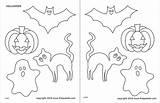 Halloween Characters Printable Firstpalette Templates Coloring Pages sketch template