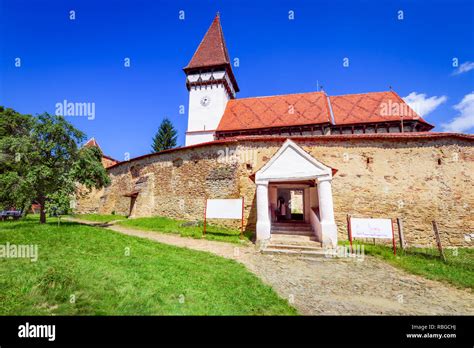 mesendorf romania fortified saxon church heritage  medieval