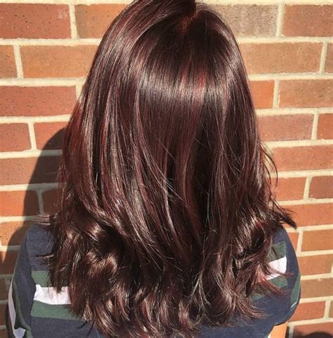 25 wine red natural hair color beautiful and stylish