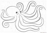 Octopus Supercoloring sketch template