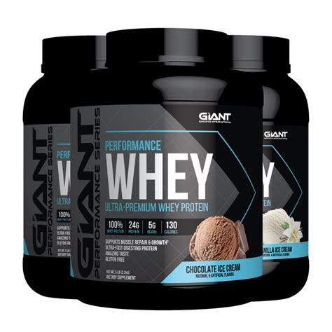 whey protein lb giant performance series