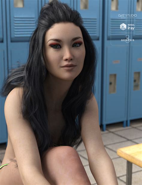 kim for genesis 8 female daz 3d